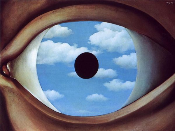 Magritte-The-false-mirror